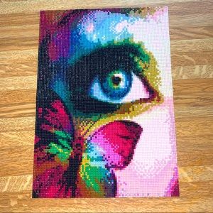 *Finished** Diamond Art Wall Decor On Canvas